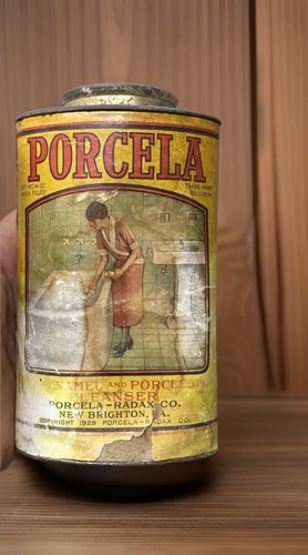 Vintage 1929 porcela - vintage, enamel
