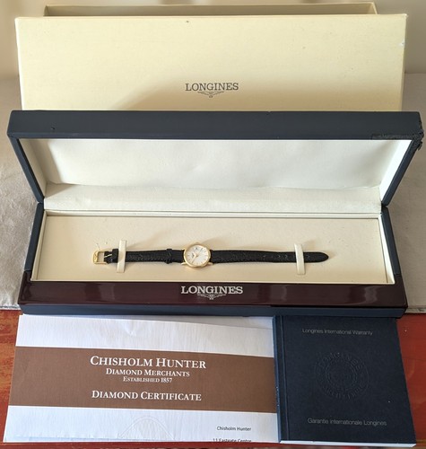 Longines 18ct gold - 18ct, presence
