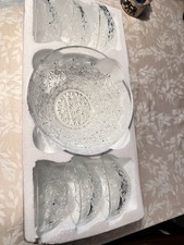 Piece opal glass soup - 7,