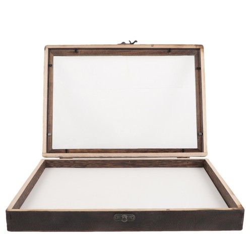 Pin display case - display, wooden
