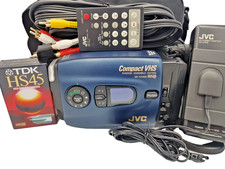 JVC GR-AX400EG VHS-C PAL Compact VHS Camcorder Video Camera VideoMovie Vintage
