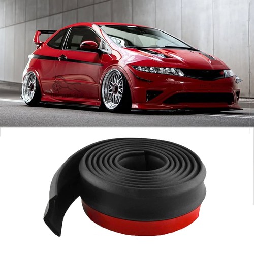 Rubber front spoiler lip - front,