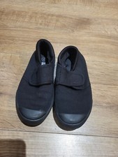 Black School PE Trainers Pumps