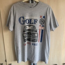 Official Volkswagen VW Golf GTI T-shirt Medium MK1 MK2 Cabriolet Rabbit VR6 MK3 