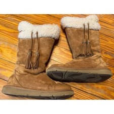 UGG Plumdale Chestnut Side Tassel Tall Boots Size 6