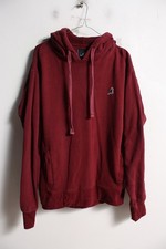 Kangol Mens Heavy Weight Hoodie - Maroon - Size 2XL XXL (I15)