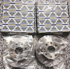 Vauxhall Astra Cavalier MK1 MK2 MK3 Pair 236mm Front Vented Brake Discs NBD016