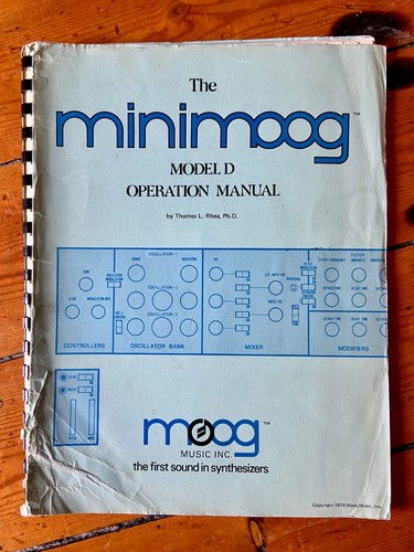 Moog minimoog model - minimoog, d