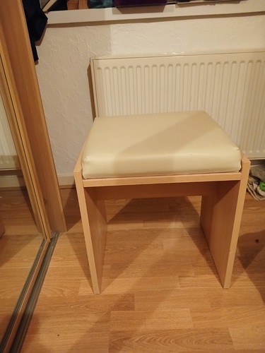 Beige solid square upholstered - beige,