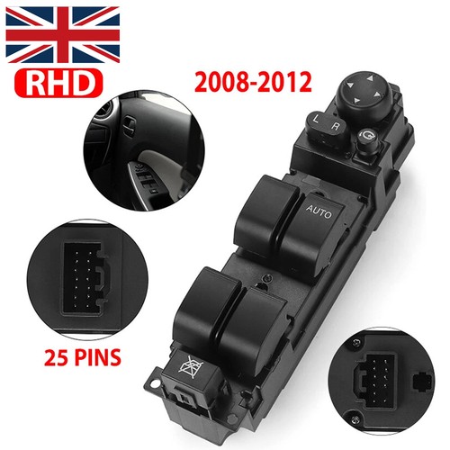 Master power window switch - master,