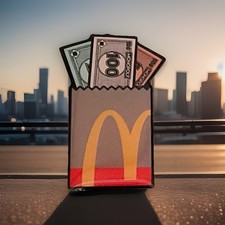 McDonald's Enamel Lapel Badge