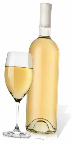 Giant white wine glass and - giant,