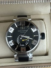 Louis Vuitton Q109G Automatic Power Saver Men’s Watch In Excellent Condition