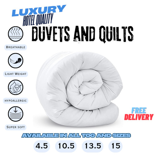 Hotel quality duvet quilt size - duvet,