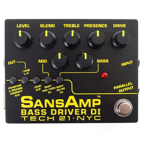 Tech21 sansamp bass driver - sansamp,