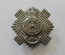 BRITISH ARMY CAP BADGE. THE ROYAL SCOTS. 4th. and 5th. Bns. ( LOTHIAN REGIMENT )