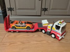 Playmobil Gigant Low Loader Truck Lorry 3935