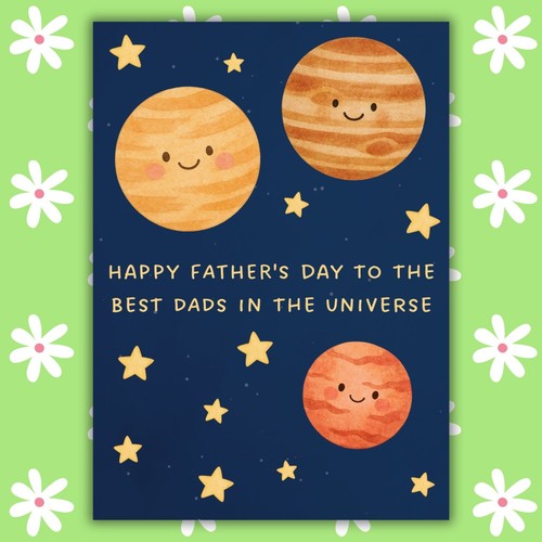 Father day card - day, dads