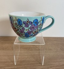 Whittard of Chelsea Jumbo MAIA Floral Porcelain Mug Large Coffee Cup