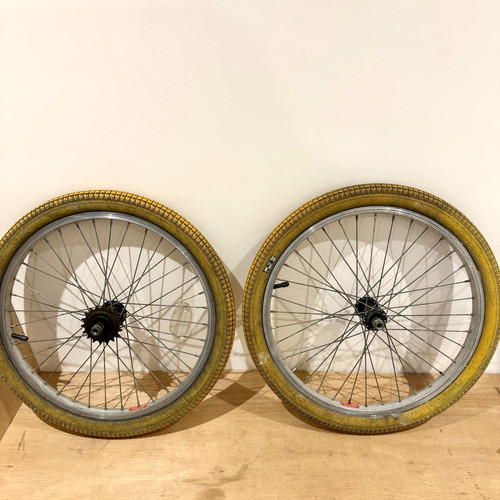 Vintage bmx wheel set wire - bmx, ~