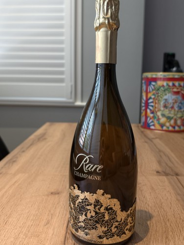 Rare champagne bottle empty - rare,