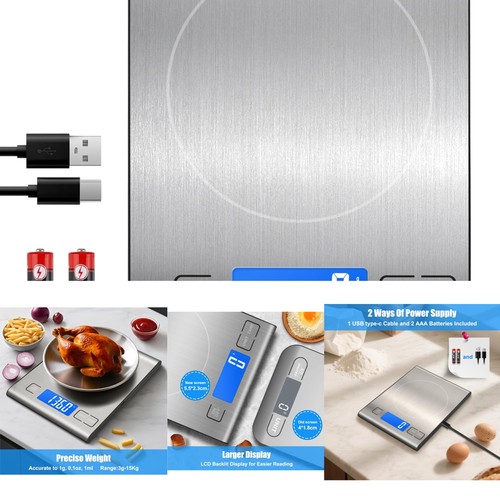 Rechargeable digital kitchen - rechargeable,