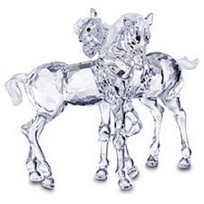 Swarovski Crystal "FOALS" Mint