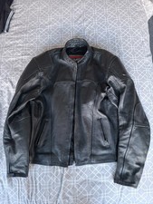 Mens Leather Flint Biker