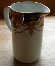 Antique Carlisle ware Burgess bros Jug Longton Made in England Pattern 883 Gilt