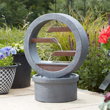 Luxury solar water fountain - luxury,