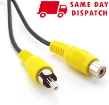 1M RCA Male to Female Plug Jack Audio Video Extension Cable Digital Coaxial Cord