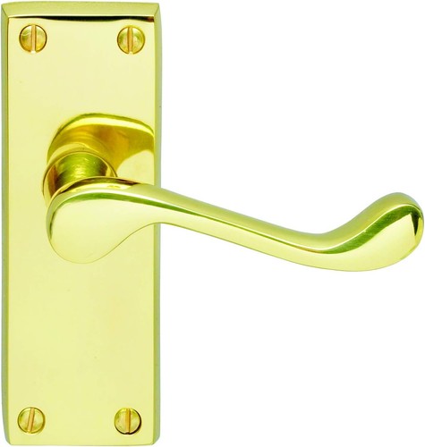 Victorian scroll lever - victorian, on