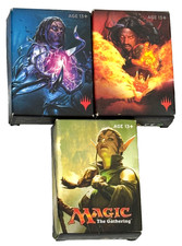 MAGIC THE GATHERING BLUE, RED, & GREEN MAGE 2 x 30 CARD DECK STARTER PACKS