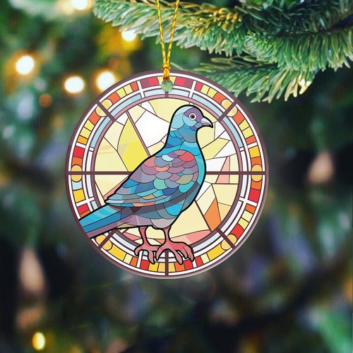Pigeon car hanging ornament - pigeon,