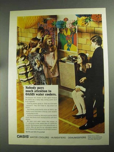 1968 oasis water coolers - oasis,