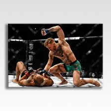 Conor McGregor v Aldo KO UFC 194 Canvas Poster Photo Picture Wall Art 30" x 20"