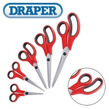 NEW Draper 5pc Stainless Steel Scissor Set Household Kitchen Office DIY Craft