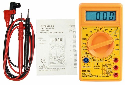 Multimeter digital tester - multimeter, 500v