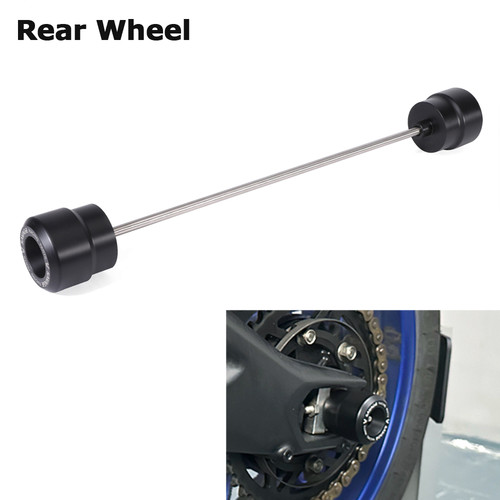 Rear wheel fork axle slider - rear,