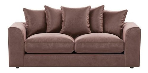 Plush pink velvet fabric - velvet,