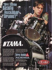 2002 Print Ad of Tama Rockstar