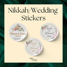 PERSONALISED Nikkah/Wedding