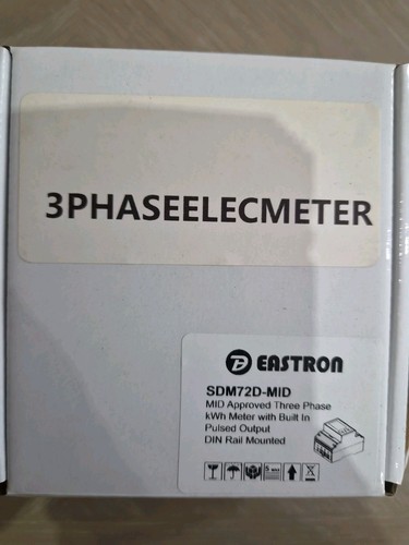 Eastron sdm72d 100a - eastron, phase