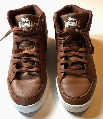 Lonsdale mens brown high - brown,