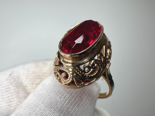 Rare soviet russian solid - soviet, gold