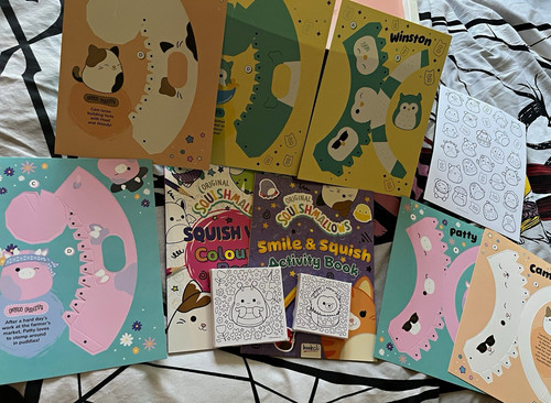 Squishmallows patty colouring - squishmallows,