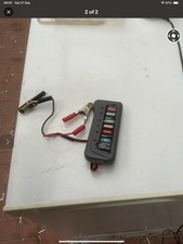 12 V Car Battery And Alternator Charge Tester With 6 LED Display