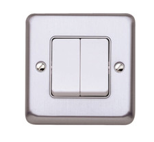 MK Chroma Plus 2 Gang 10amp