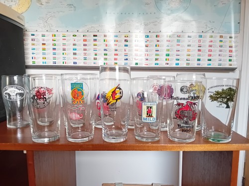 Norwich beer festival glasses