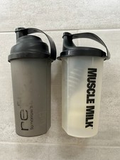 2x Original Buchsteiner Muscle Milk Plastic Bottles (Capacity 0.7L)